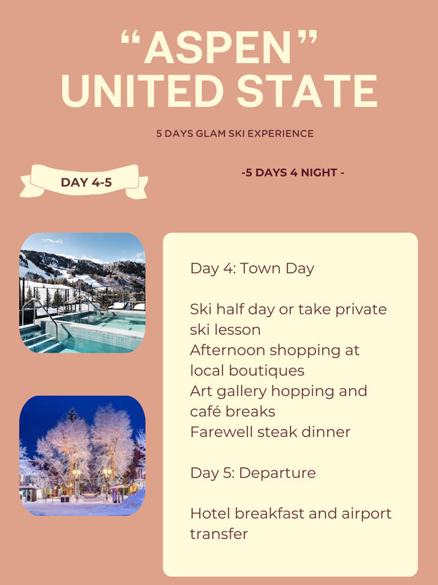 Aspen, USA – 5 Days Glam Ski Experience Aspen, USA – 5 Days Glam Ski Experience