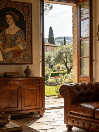 Stay in a pristine white stone village and embrace the blue and gold of the Mediterranean.