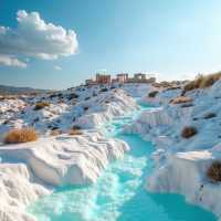 💙🏞️ Pamukkale – Türkiye’s Cotton Castle of Natural Wonders 🏞️💙