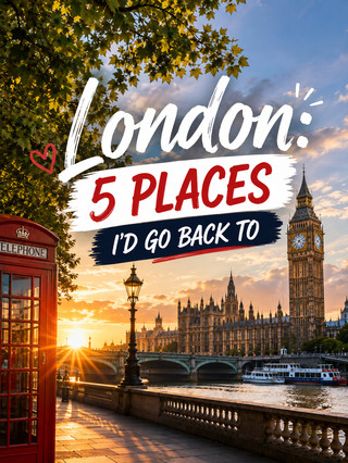 London: 5 Places I’d Go Back To
