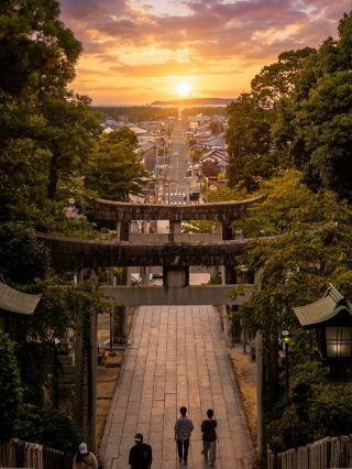 ⛩️ 후쿠오카 근교 여행의 하이라이트, 웅장함에 압도되는 미야지다케 신사