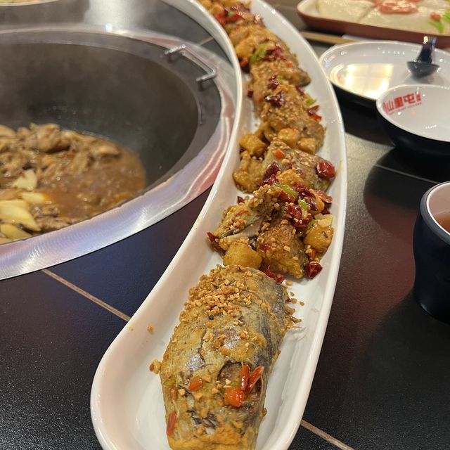 四個大男人都要打包走嘅大件東北菜