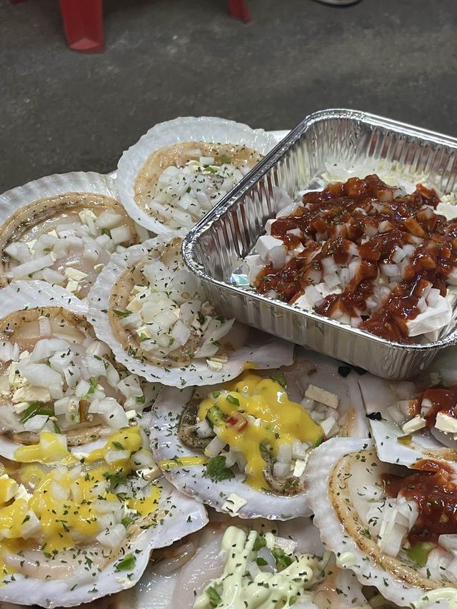 여름에도 시원하게 즐길 수 있는 태종대 퓨전 조개구이 [닥치라 누나]