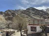 Ancient Buddhist monastery lost in mountains 