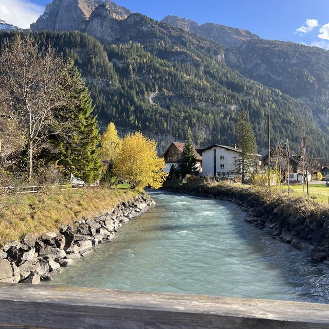 Stunning lake in Switzerland