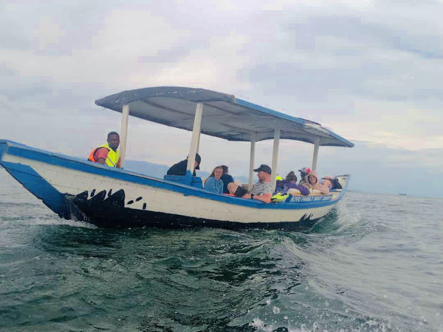 Boating and biking congo nile trail to coffee