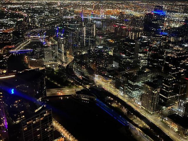 WOW Melbourne Skydeck at night 🇦🇺