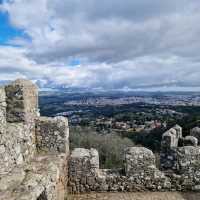 Moorish Castle in Sintra! 🌹🌄