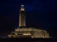 The Grand Mosque of Casablanca 🇲🇦