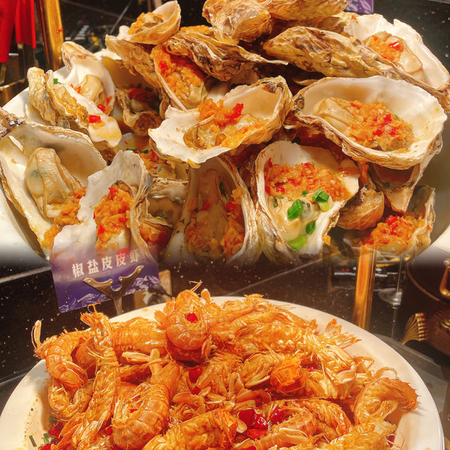 深圳海鮮自助餐🦞新鮮多款海鮮吃到飽！