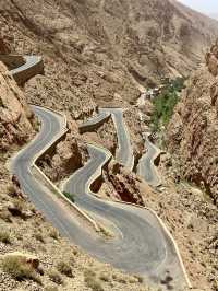 📍the Serpent Road of Dades Gorge, Morocco 🇲🇦