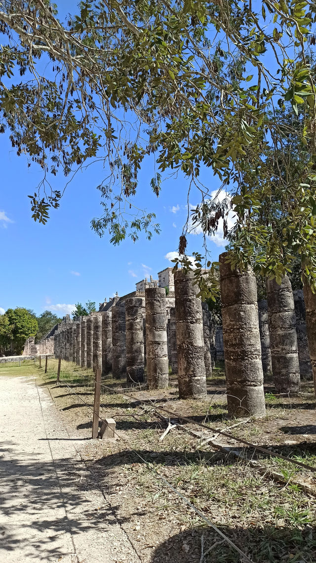 🌅 Early morning at Chichén Itzá – A Wonder of the World in Silence 🏛️✨