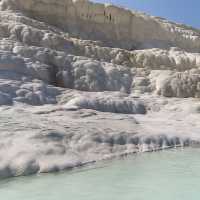 Turkey🇹🇷A Dreamlike Journey Through Pamukkale’s Cotton Castle☁️🏰