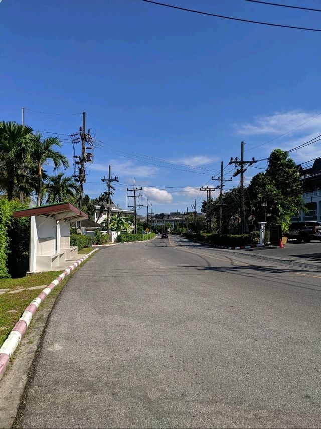 The northern beaches of the west coast of Phuket Island