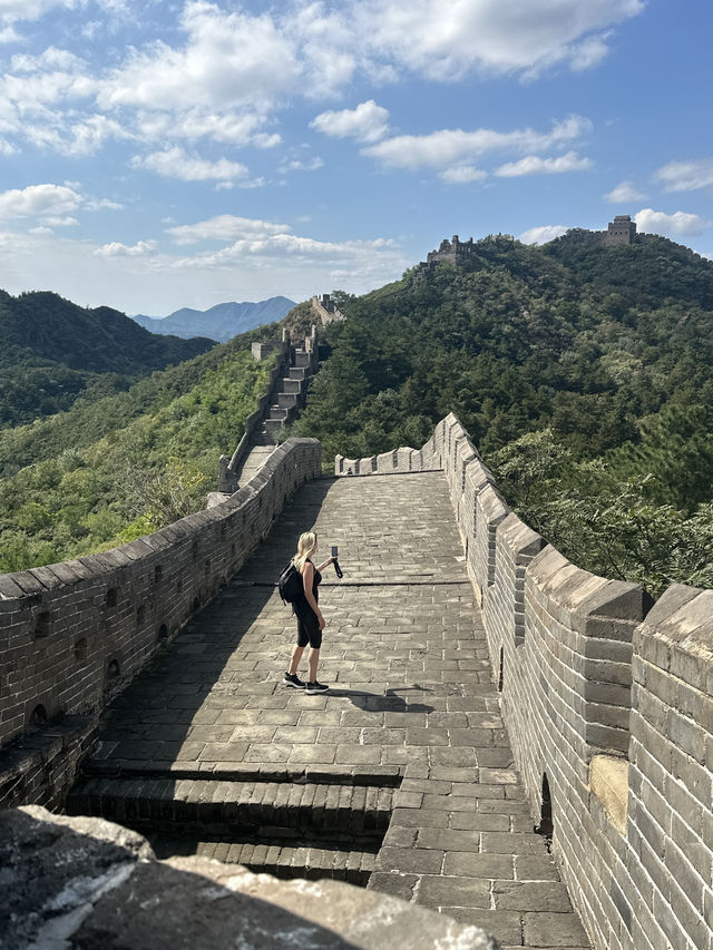 One of the seven wonders of the new world: the Great Wall of China - Jinshaling Edition