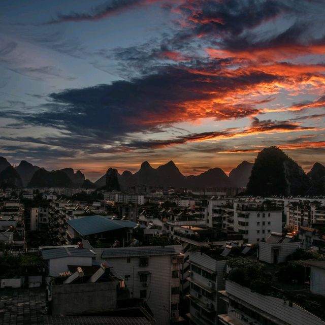 Guilin Rooftop Views!
