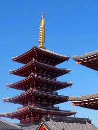 Asakusa Temple 🎏 is a must-visit spot for traveling to Japan.