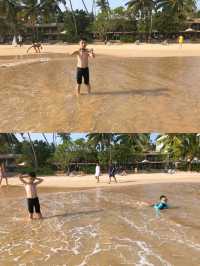 Surfing at Mirissa Beach🏄🏻‍♀️Having fun👏👏👏