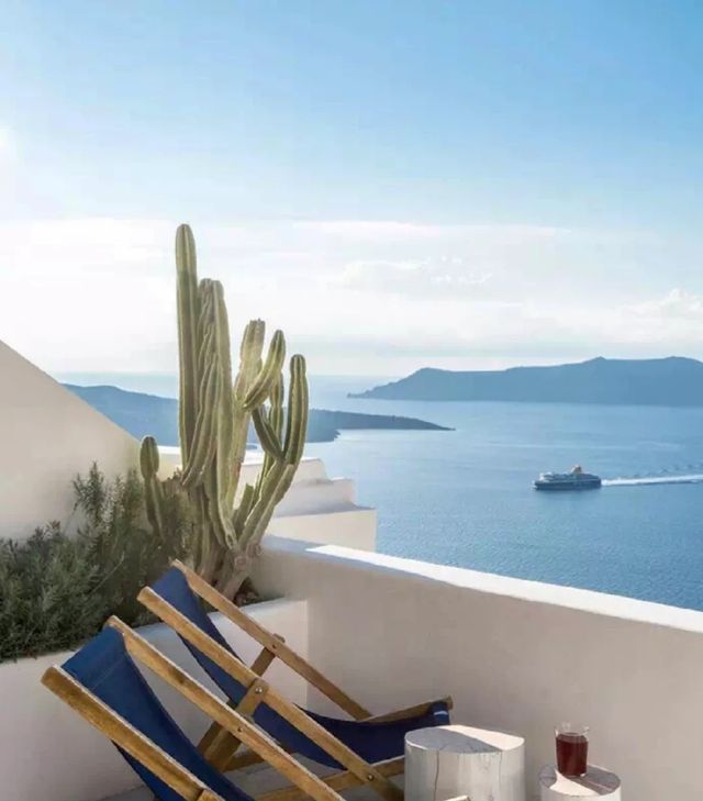 "Greek pure white vacation hotel, probably looks like heaven!"