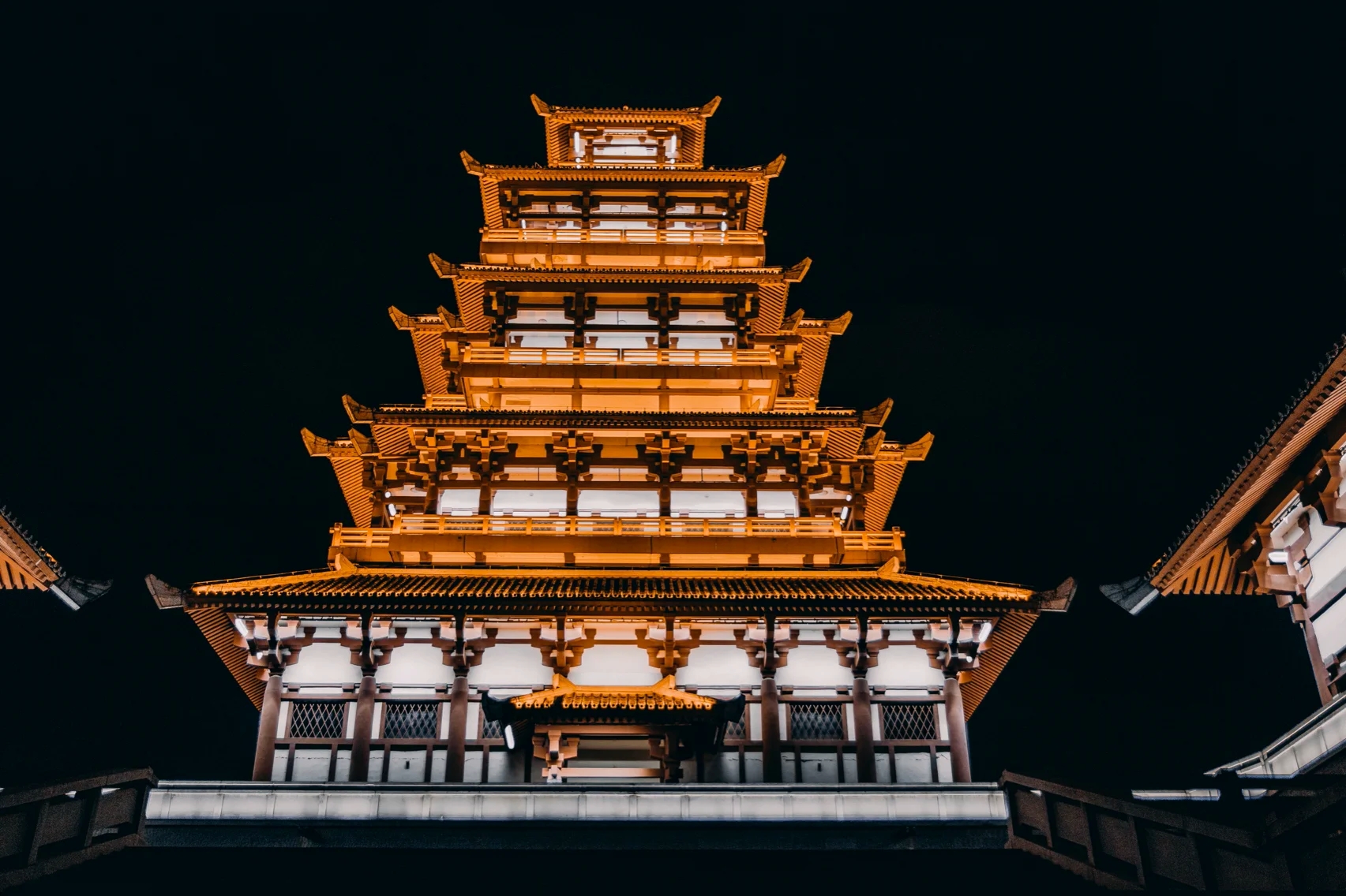 Chinese Stone Drum Pavilion