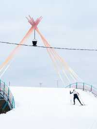 歐娜斯山滑雪中心簡直太棒了