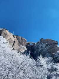 巨峰霧凇