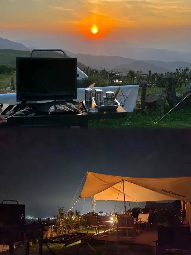 Stop asking!! Really in Ningbo!! Camping accommodation ceiling