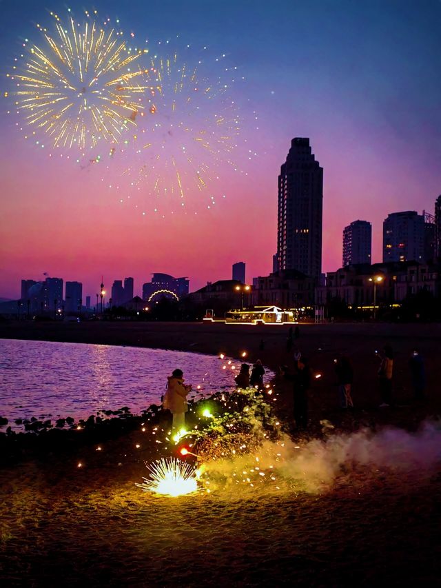 大連 過年逛星海廟會｜國潮廟會