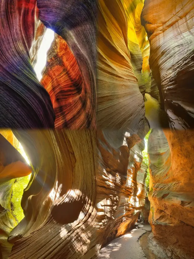A gem in northern Shaanxi that rivals 'Antelope Canyon' in the USA—the enchanting Ganquan Grand Canyon