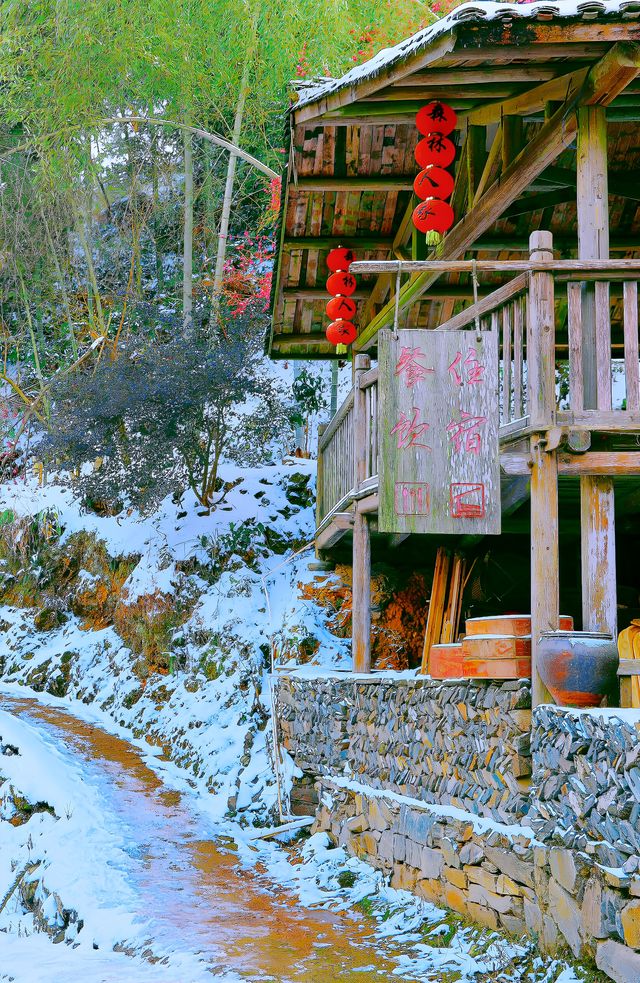 龍岩的!!最美雪景養在這!!不接受反駁!!