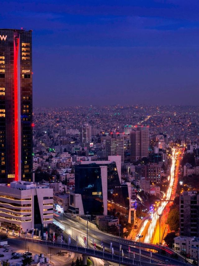 🌟 Amman's Luxe Escape: W Amman Hotel Highlights 🌟