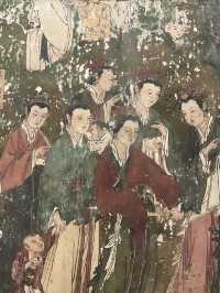 華棟壁繪 至者聳觀｜石家莊毗盧寺壁畫