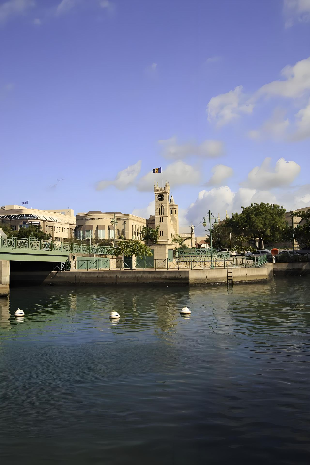 Bridgetown, a city with exotic charm.