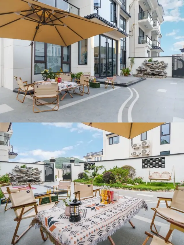 赶海泳池親子度假美宿朱家尖海濱的夢幻居所。