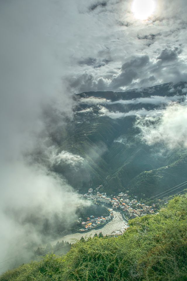 觀音橋的早晨。