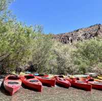 Lake mead kayaking Day 