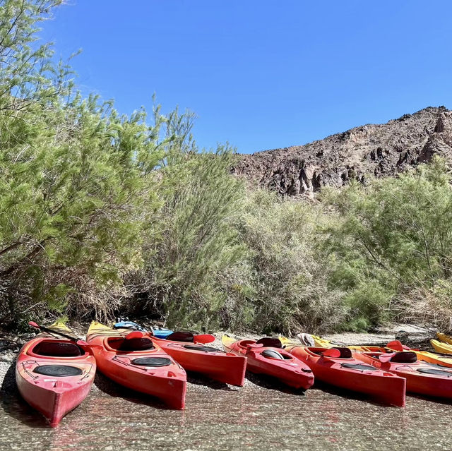 Lake mead kayaking Day 