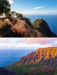 考艾島的山和海真令人流連忘返。