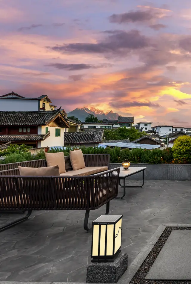 Lệ Giang｜Khám phá Nhà nghỉ B&B Naxi Courtyard (Văn hóa Đông Ba) ẩn mình dưới Núi tuyết Ngọc Long.