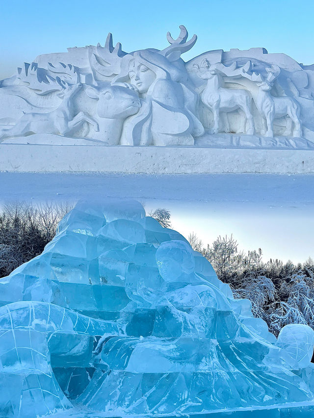 淨月潭森林公園半日遊，錯過等一年的冰雪美景