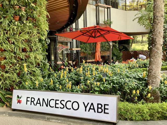 Spring Sunshine & Italian Flavors: Outdoor Dining at Francesco Yabe