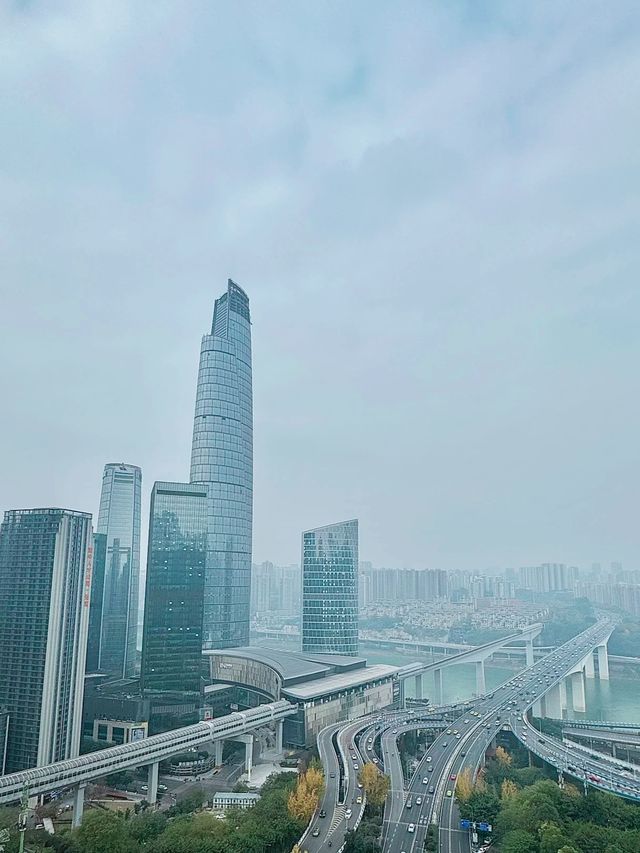 藏在重慶的半山崖線