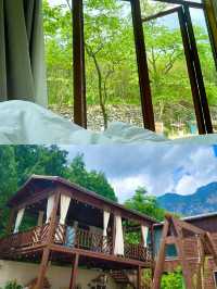 雲台山獨棟小院 |人均100+住進山水畫裡！情侶親子躺平攻