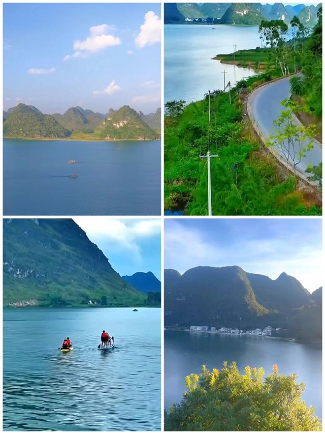 靖西渠洋湖：領略喀斯特山水間的詩畫仙境