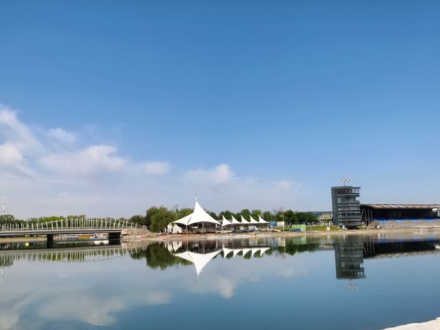 藍天碧水——奧林匹克水上公園