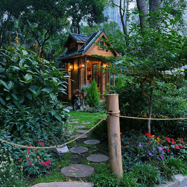 澳門跨境衝港！闖入三次元動畫場景✨金鐘花園免費小秘境全攻略