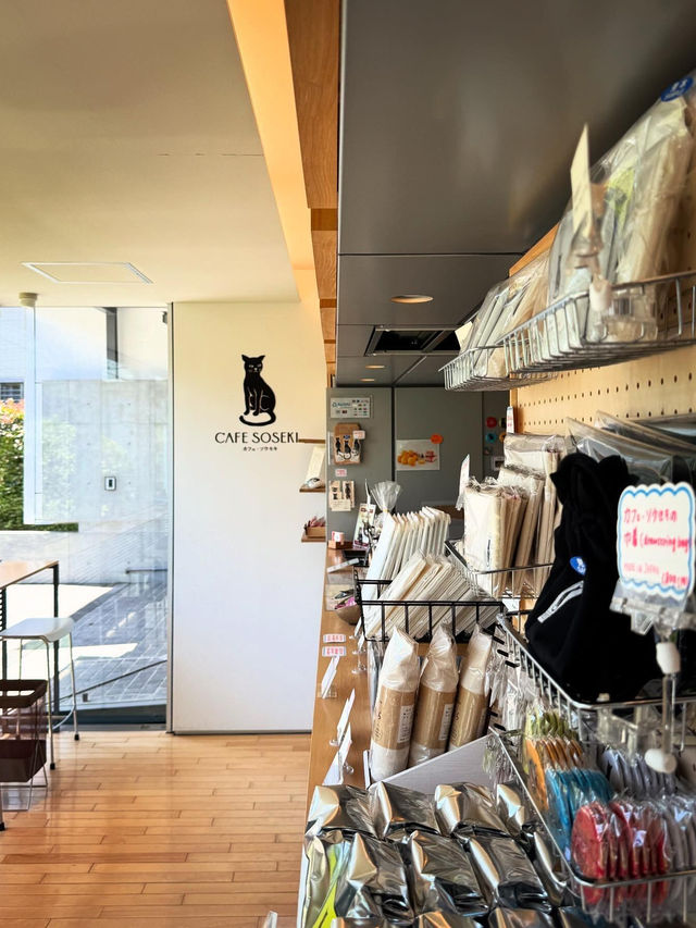 🇯🇵東京探店｜在夏目漱石故居喝貓咪主題咖啡☕️Cafe Soseki