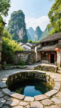 嶺南水鄉｜小橋流水｜群峰溫柔環抱｜桂北山水間的千年小鎮