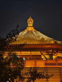 夜遊洛陽明堂古城燈火演繹千年盛唐