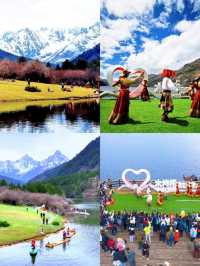 來木格措感受聖湖純淨與雪山巍峨的完美融合